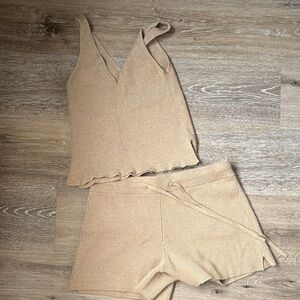 Abercrombie: Sweater Shorts and Tank Set